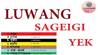 LUWANG SAGEIGI YEK KHANGMINNASI  ABO NINGOMBAM [upl. by Einner273]