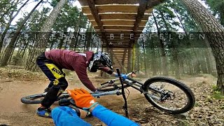 Bikepark Beerfelden  bestof Gopro  RAW   bike comparison subtitled [upl. by Sivel823]