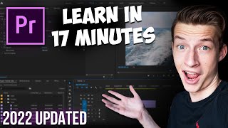 Premiere Pro Tutorial for Beginners 2022  Everything You NEED to KNOW UPDATED [upl. by Ahsienod87]