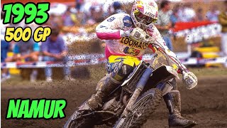 1993 500 Motocross MX GP from NAMUR [upl. by Hairom117]