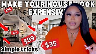 HOW TO MAKE YOUR HOME LOOK EXPENSIVE ON A BUDGET [upl. by Epolenep]