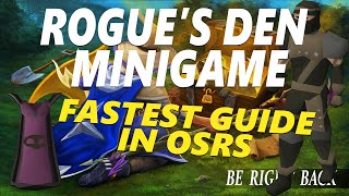 OSRS How to get Rogues outfit 2020  Fastest Rogues Den Minigame Guide in Old School Runescape [upl. by Franciska]