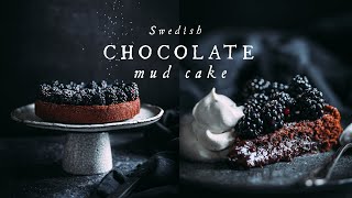 Easy Swedish Chocolate Mud Cake  Kladdkaka [upl. by Kellyann]