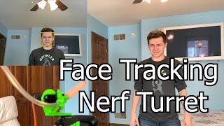 Face Tracking Nerf Turret Project Inspired by Michael Reeves [upl. by Fisher]