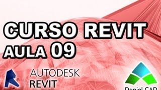 Aula 09  Revit 2013  Comando Escada [upl. by Asalocin]