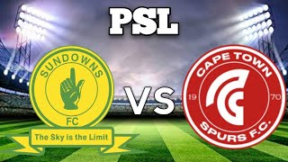 Mamelodi Sundowns vs Cape Town Spurs Live [upl. by Shevlo]