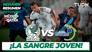 Resumen  México VS Guatemala  Amistoso  2022 [upl. by Harmaning]