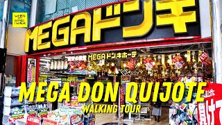 MEGA DON QUIJOTE  SHIBUYA TOKYO  WALKING TOUR  WHEN IM BORED I WALK [upl. by Aleciram]