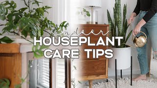 HOUSEPLANT CARE TIPS For Beginners 🪴  10 Habits To Make Your Indoor Plants THRIVE [upl. by Aikemet900]