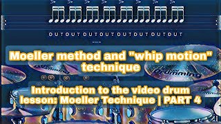 Introduction to the video drum lesson Moeller Technique  PART 4 drumlesson moellertechniques [upl. by Mcgurn]