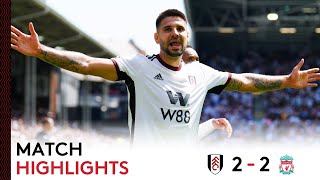 Fulham 22 Liverpool  Premier League Highlights  Mitro Scores Brace On Opener [upl. by Dave]