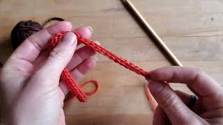 Tutoriel Tricot  Cordelette Icord [upl. by Alet283]