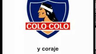 Himno Oficial de Colo Colo Letra [upl. by Ennoitna]