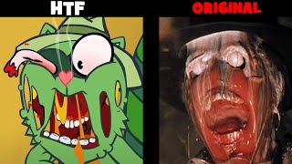 HAPPY TREE FRIENDS REFERENCES MOVIES SCENES Full Episode [upl. by Ahsimaj83]