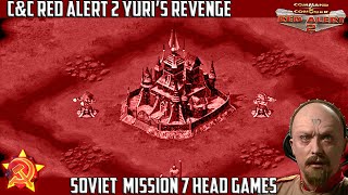 CampC RED ALERT 2 Yuris Revenge  FINAL Soviet Mission 7 HEAD GAMES [upl. by Shel]