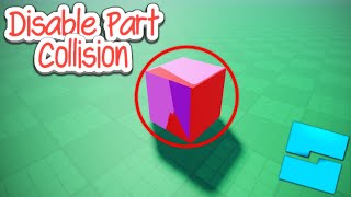 How to Disable Part Collisions in Roblox Studio 2024 [upl. by Prima384]