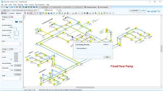 Pipe Flow Expert Software Pump Series Fixed Flow Rate [upl. by Anirual]