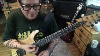 DEEP PURPLE Mistreated Guitar Lesson  Cal Jam [upl. by Orhtej]