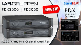 รีวิว LAB GRUPPEN PDX3000  PD3000 เพาเวอร์แอมป์ 2CH 3000W คลาส D  พร้อม DSP Control ของ PDX3000 [upl. by Tem51]