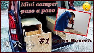 Camperizar mini furgoneta 🛠  Rifter Berlingo PSA  100 explicado 💥  Sin homologar👌 [upl. by Ann]