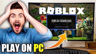 How to Download amp Install ROBLOX on a LaptopPC 2025 [upl. by Elamrej515]