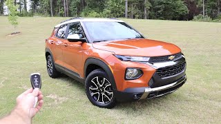 2022 Chevrolet Trailblazer AWD Activ Start Up Test Drive Walkaround POV and Review [upl. by Cthrine]