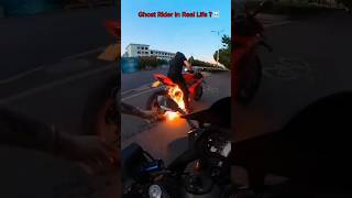 Ghost rider in real life☠️🔥 shorts [upl. by Tripp]