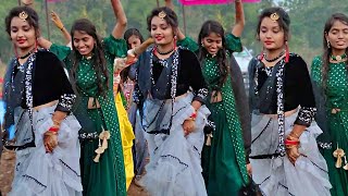 छोरी💃ताराबापनूबाजरयु🌾खेतर  Nahaar  VK Bhuriya  Adivasi Girls Timli Dance [upl. by Ikim]