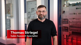 ABB wirsindelektrifizierung  5 Fragen an Thomas Striegel [upl. by Yeta102]