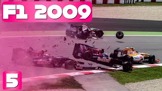 BIG REALITY CHECK  F1 2009 Career Mode  Part 5 [upl. by Nnarual]