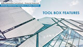 MBRS Preparation Tool mTool  Financial Statements and Report FS [upl. by Lyckman]