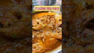 Pomfret Fish Masala Curry pomfretrecipe subscribe trending viralreels shorts like reels [upl. by Easlehc58]