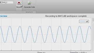 Automate Data Acquisition in MATLAB Using the Analog Input Recorder App [upl. by Melvyn]