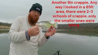 Crappie Fishing a new lake on camera [upl. by Lan]