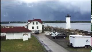 Portsmouth Harbor Lighthouse Foghorn [upl. by Westleigh609]