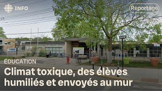 Québec ordonne une enquête sur 11 enseignants d’une école primaire de Montréal [upl. by Verdha150]