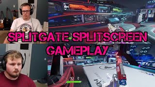 Splitgate Splitscreen Gameplay [upl. by Dorina]