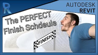 How to Create the PERFECT Finish Schedule  Revit [upl. by Oralie]