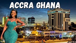 Accra Ghana Brightest City And Why [upl. by Ilwain376]