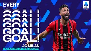 The goals that won the title  Every Milan Goal  Highlights of the season  Serie A 202122 [upl. by Eadmund]