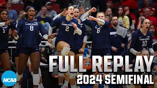 Penn State vs Nebraska 2024 NCAA volleyball semifinal  FULL REPLAY [upl. by Pomcroy356]