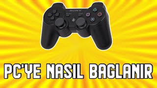 PS3 KOLUNU BİLGİSAYARA BAĞLAMAK  Ps3 Gamepad Bilgisayara Nasıl Bağlanır [upl. by Eyatnod]