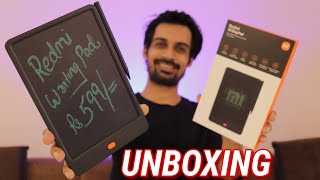 Redmi Writing Pad Unboxing amp First IMPRESSION 🔥 [upl. by Eisele]