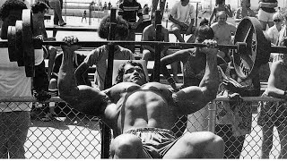 WHEN ARNOLD SCHWARZENEGGER TRAINING IN PUBLIC  BODYBUILDING MOTIVATION [upl. by Yedarb786]