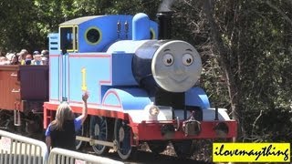 Riding a Real Thomas the Tank Engine Train Experience Highlights [upl. by Millicent]