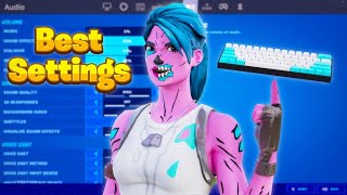 Dangerous ⚠️ Best Laptop Player 💻 New BEST KBM Fortnite SettingsSensitivity UPDATED Season 4 [upl. by Ardnahsal362]