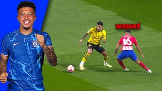 Jadon Sancho Top 40 Disrespectful Skill Moves [upl. by Ertsevlis688]