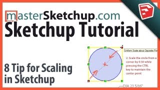 8 Tips for Scaling in Sketchup [upl. by Bart]