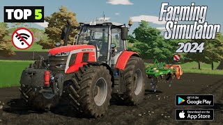 Top 5 Best Farming Simulator Games For Android PC Farming Sim Games For Android and iOS in 2024 [upl. by Gertrudis230]