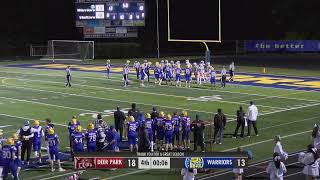 Mariemont Warriors Football vs Deer Park Wildcats 101824 [upl. by Kenleigh]